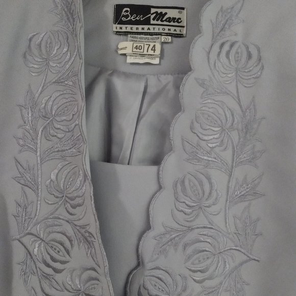 Ben Marc International Dresses & Skirts - Women's Ben Marc International Platinum Skirt Suit